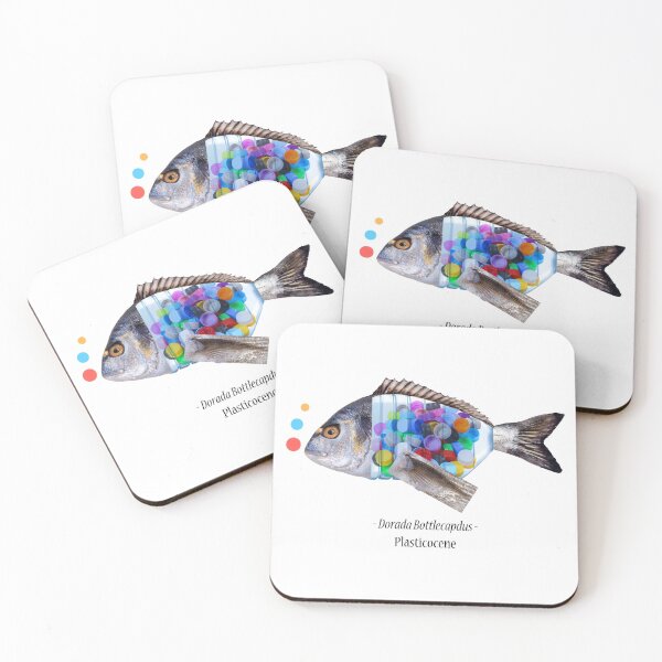 Item preview, Plasticocene: Plastic Fish Dorada designed and sold by teetata.