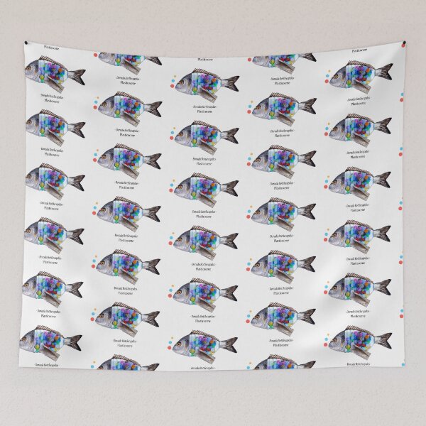 Item preview, Plasticocene: Plastic Fish Dorada designed and sold by teetata.