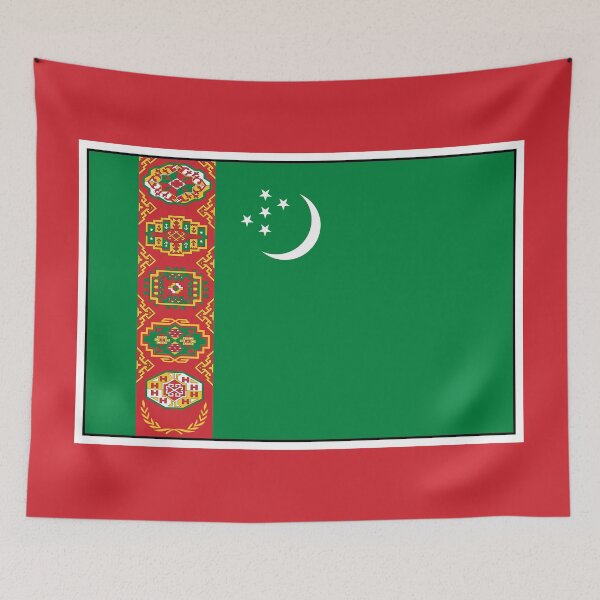 Item preview, Turkmenistan Flag Gifts, Masks, Stickers & Products designed and sold by mpodger.