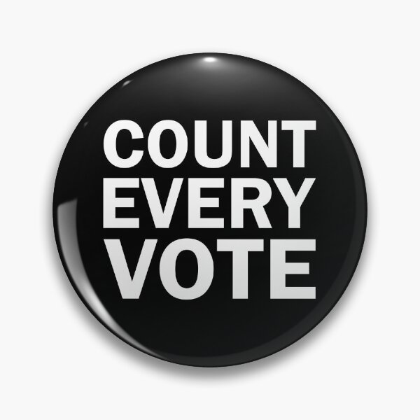Item preview, Count Everey Vote designed and sold by JustCreativity.