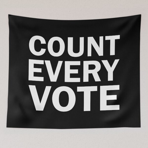 Item preview, Count Everey Vote designed and sold by JustCreativity.