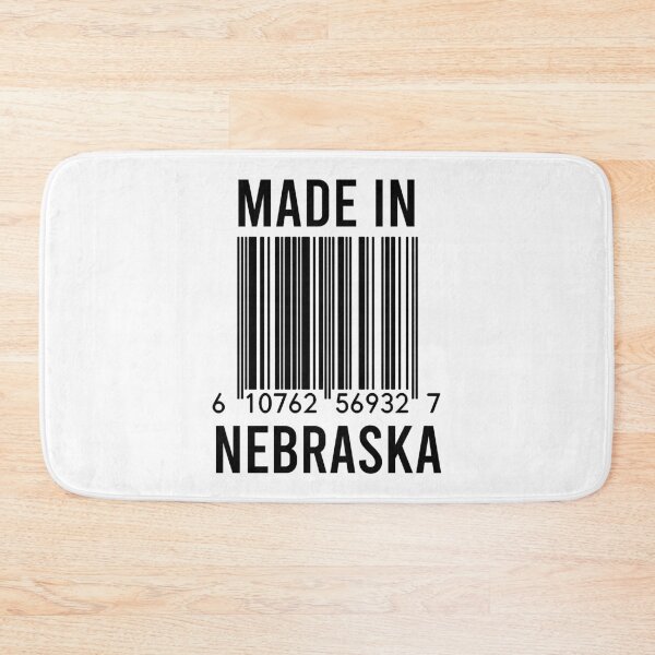 Item preview, Made In Nebraska designed and sold by RandomStuffShop.