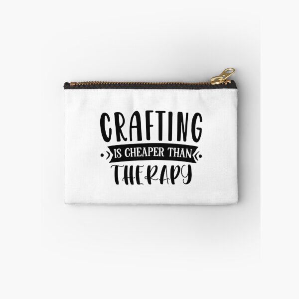 Item preview, Crafting is cheaper than therapy designed and sold by Paul's Designs.