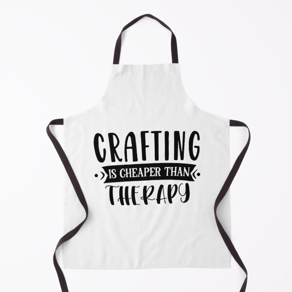 Item preview, Crafting is cheaper than therapy designed and sold by Paul's Designs.