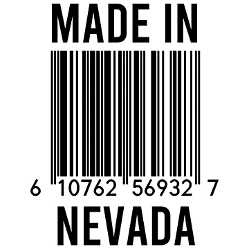 Artwork thumbnail, Made In Nevada by RandomStuffShop