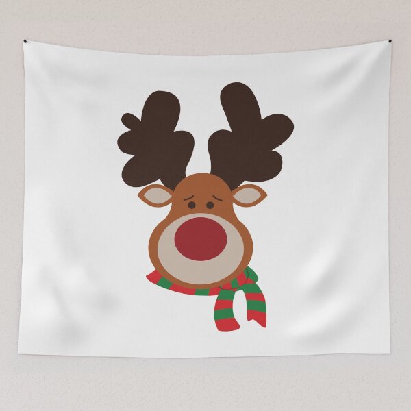 Item preview, Christmas Reindeer Pattern Classic Rudolph Holidays Merry Xmas designed and sold by treasure-crafts.