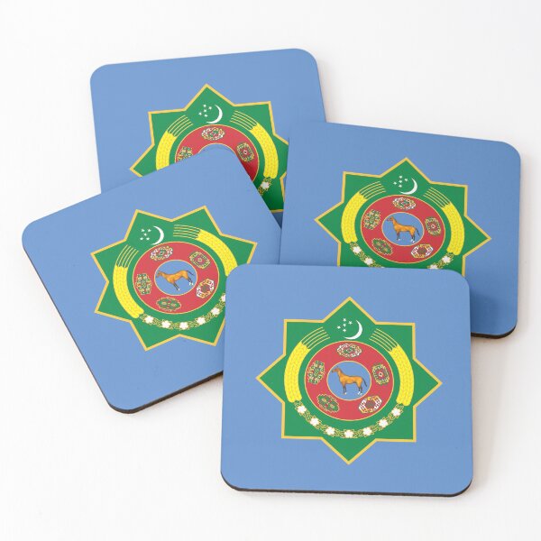 Item preview, Turkmenistan Flag Gifts, Masks, Stickers & Products designed and sold by mpodger.