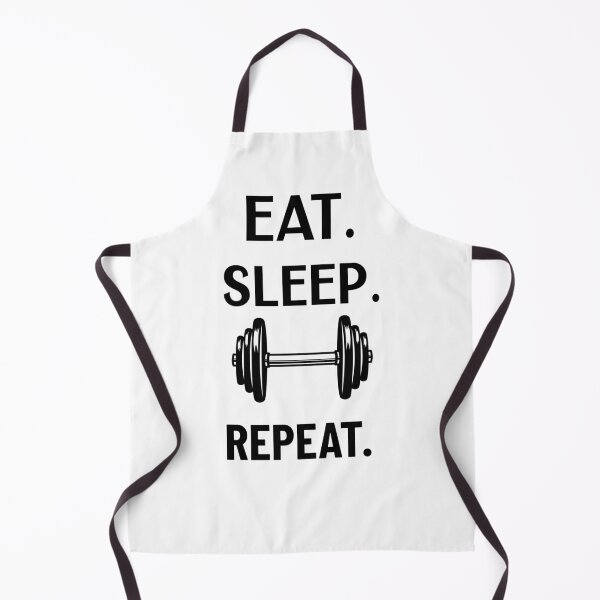 Item preview, Eat sleep gym repeat, GYM, Workout, sports t-shirt designed and sold by LEByasser.