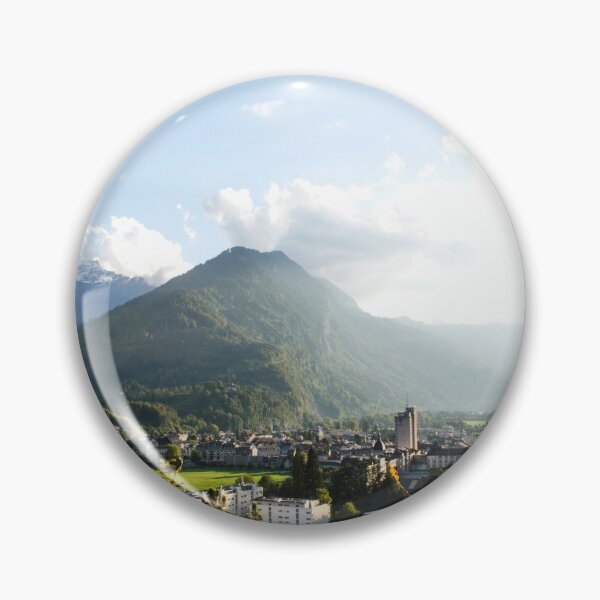 Item preview, Interlaken sunset landscape designed and sold by Dan Bradbury.