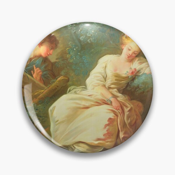 Item preview, Young Couple in a Landscape designed and sold by brushandframes.