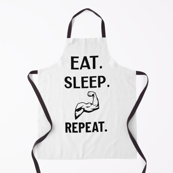 Item preview, Eat sleep gym repeat, GYM, Workout, sports t-shirt designed and sold by LEByasser.