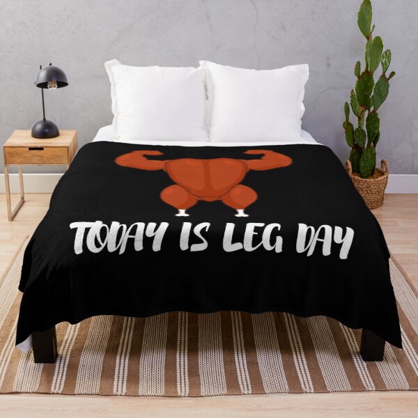 Item preview, Today Is Leg Day Funny Thanksgiving Gift designed and sold by Matthew Hodgson.