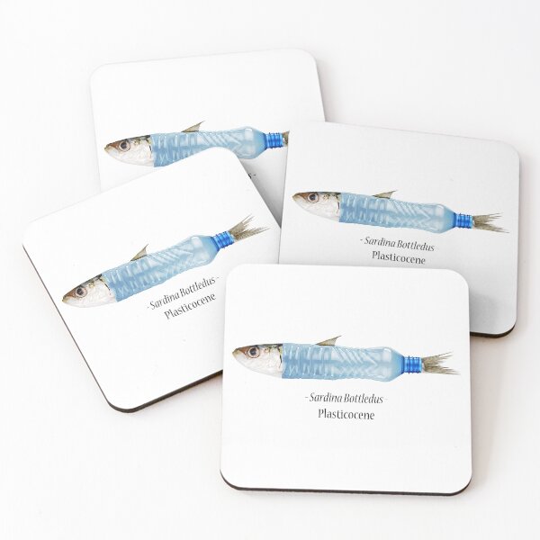 Item preview, Plasticocene: Sardina Plastic Fish designed and sold by teetata.
