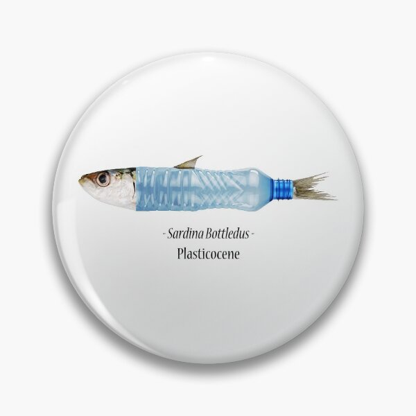 Item preview, Plasticocene: Sardina Plastic Fish designed and sold by teetata.