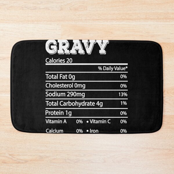 Item preview, Gravy nutrition Turkey Thanksgiving - Thanksgiving Christmas Family Gifts designed and sold by meedTee.