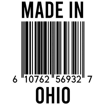 Artwork thumbnail, Made In Ohio by RandomStuffShop