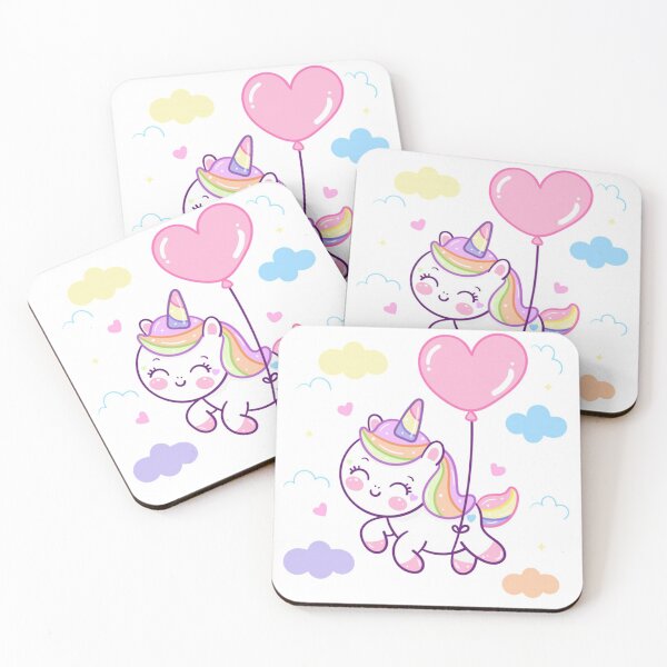 Item preview, cute unicorn with heart designed and sold by RenatoGuzman.