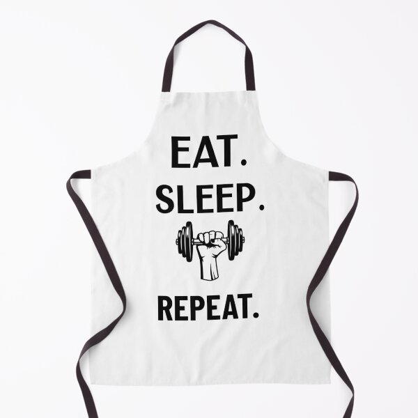 Item preview, Eat sleep gym repeat, GYM, Workout, sports t-shirt designed and sold by LEByasser.