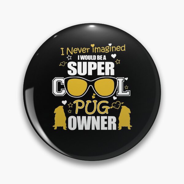 Item preview, Super cool pug owner - Awesome pug owner Gift designed and sold by Teenation9.