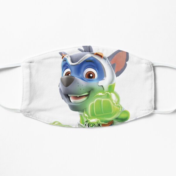 Rocky Paw Patrol Mighty Pups Super Paws Flat Mask