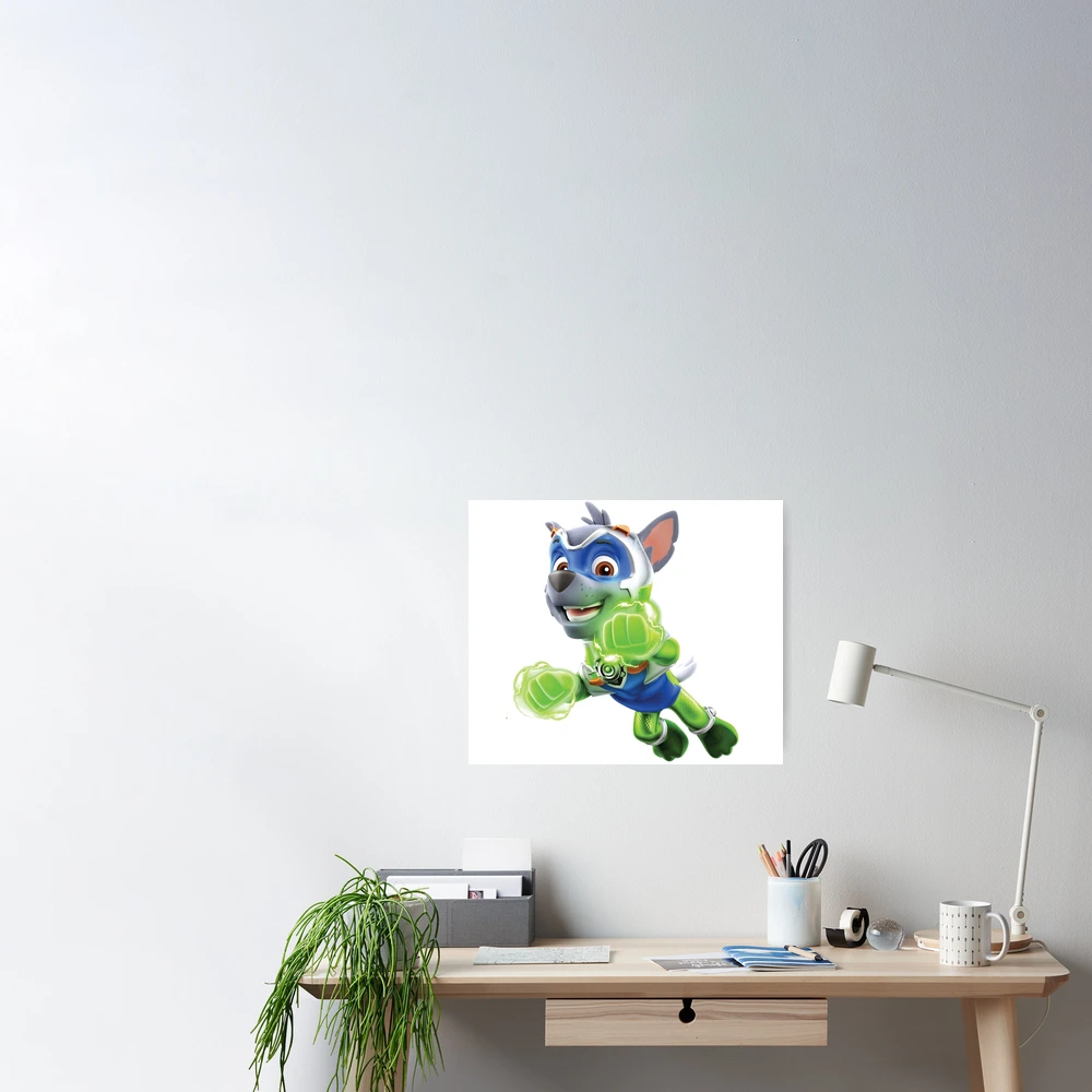 Pat patrouille rocky camion grue + poster paw patrol