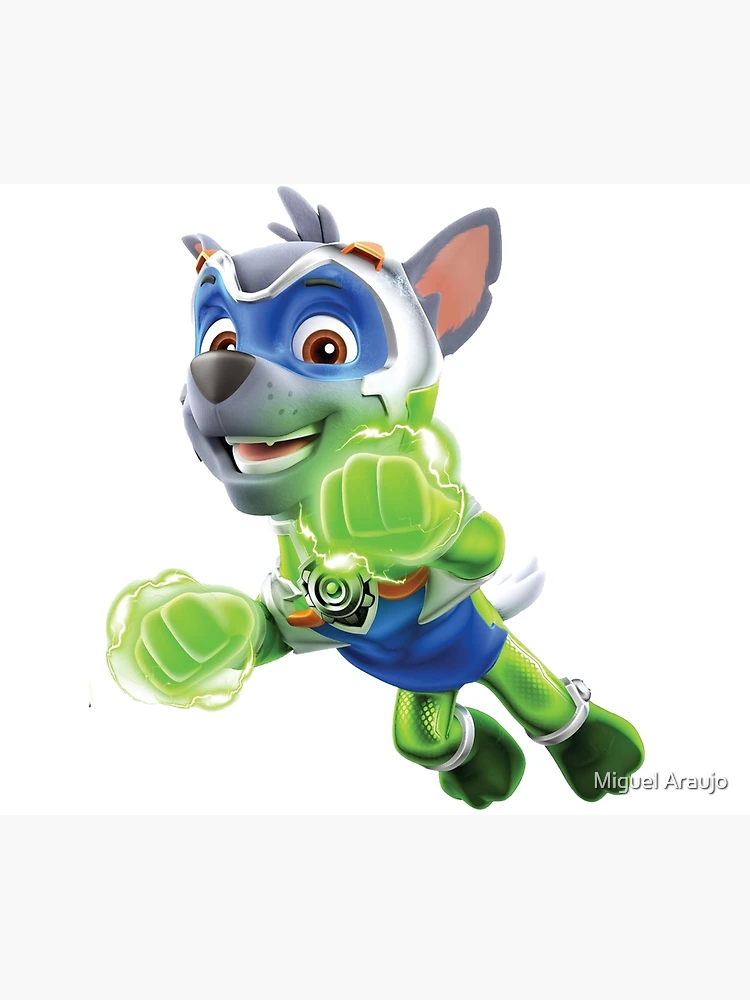 Rocky Paw Patrol Mighty Pups Super Paws