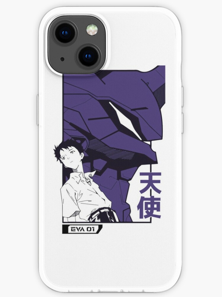 Anime Evangelion Shinji Ikari Eva 01 Iphone Case For Sale By Sightenly Redbubble