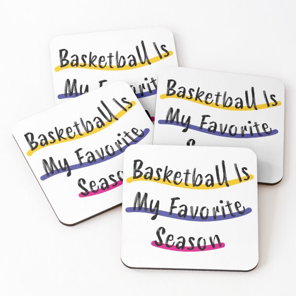 Item preview, Basketball Is My Favorite Season designed and sold by okpinsArtDesign.