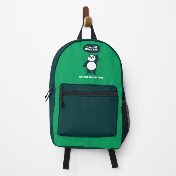 Item preview, Fight the System, Not the Ecosystem - Cute Panda Bear designed and sold by Gudland.