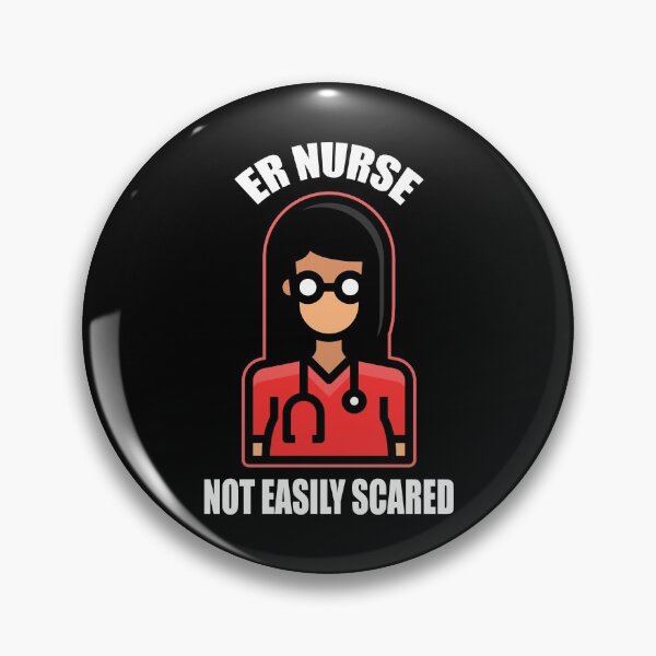 Item preview, Unafraid ER Nurse – Emergency Room Medical Caregiver Job Appreciation  designed and sold by The Green Corner.