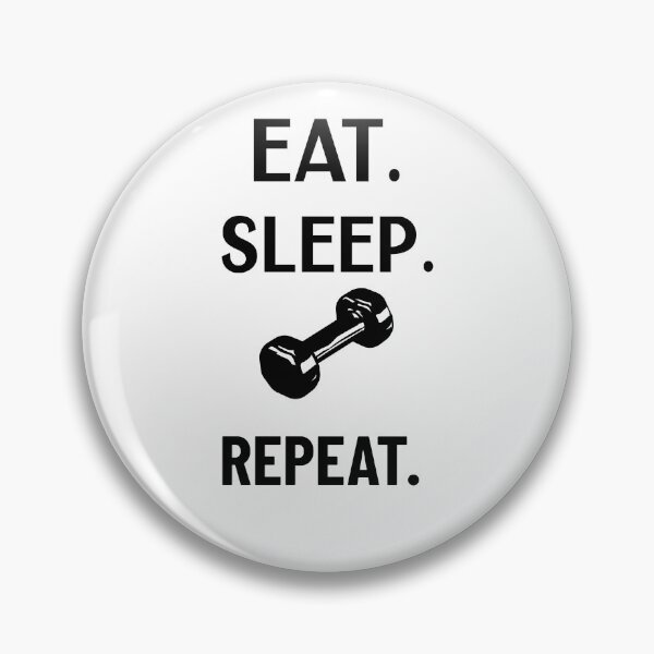 Item preview,   Eat sleep gym repeat, GYM, Workout, sports t-shirt designed and sold by LEByasser.