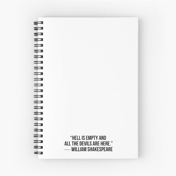 Item preview, W. SHAKESPEARE   # DEVILS designed and sold by LiteraryQuotes.