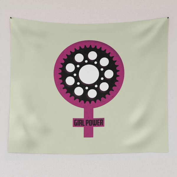 Item preview, Chain Ring GIRL POWER! designed and sold by Normandie Rainwater.