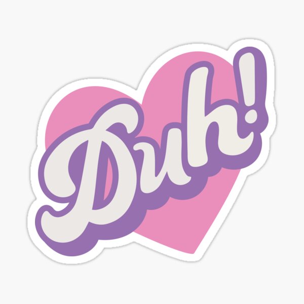Item preview, DUH designed and sold by RLYRetro.