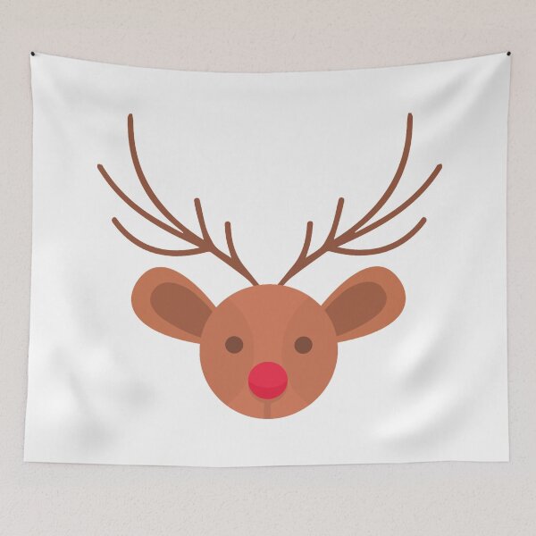 Item preview, Christmas Reindeer Pattern Classic Rudolph Holidays Merry Xmas designed and sold by treasure-crafts.