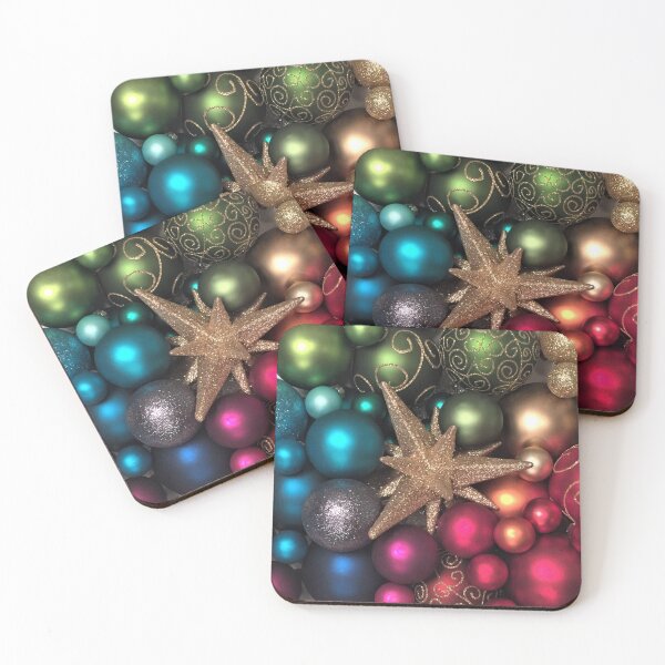 Item preview, Rainbow Colored Christmas Ornaments designed and sold by InalterataArt.