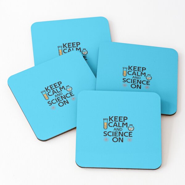 Item preview, Keep Clam And Science On Science Themed Design designed and sold by SCI-Boutique.