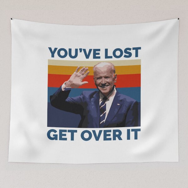 Item preview, BIDEN WON ELECTIONS, TRUMP LOST, WILL YOU GET OVERT IT, VINTAGE designed and sold by TheFirstOne.