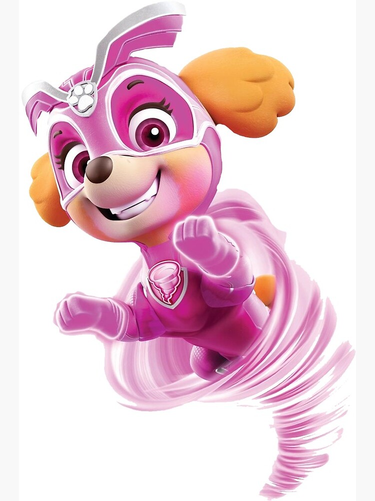 Opaque forhindre frakke Skye Paw Patrol Mighty Pups Super Paws" Postcard by docubazar7 | Redbubble