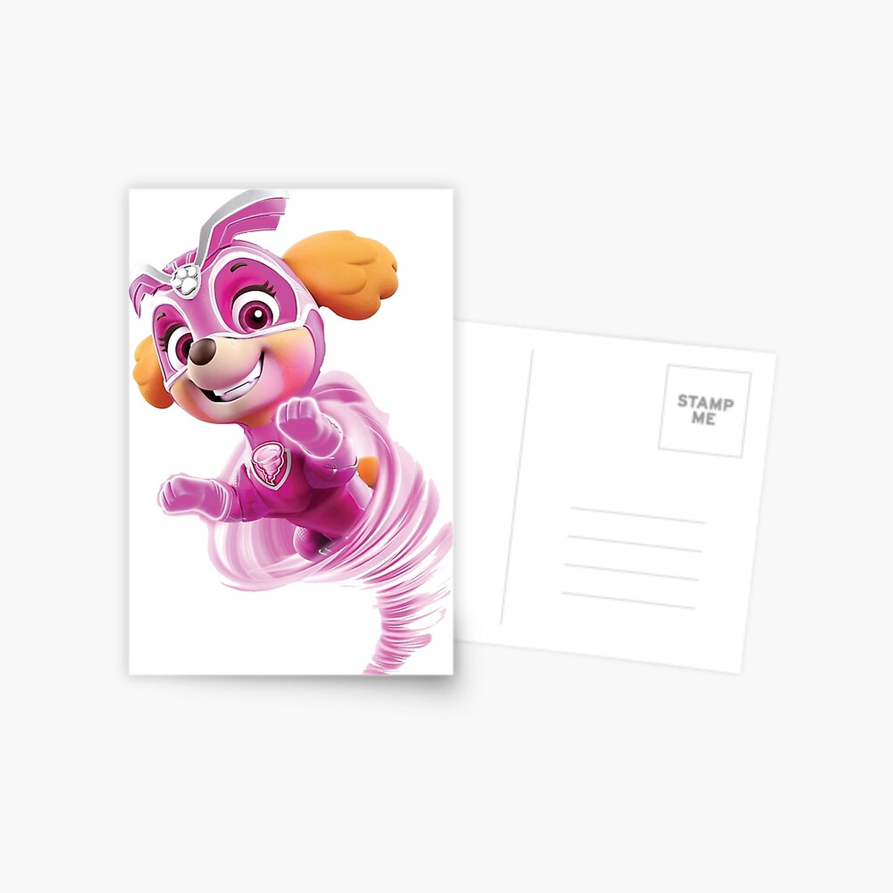 Chase Paw Patrol Postcard for Sale by docubazar7