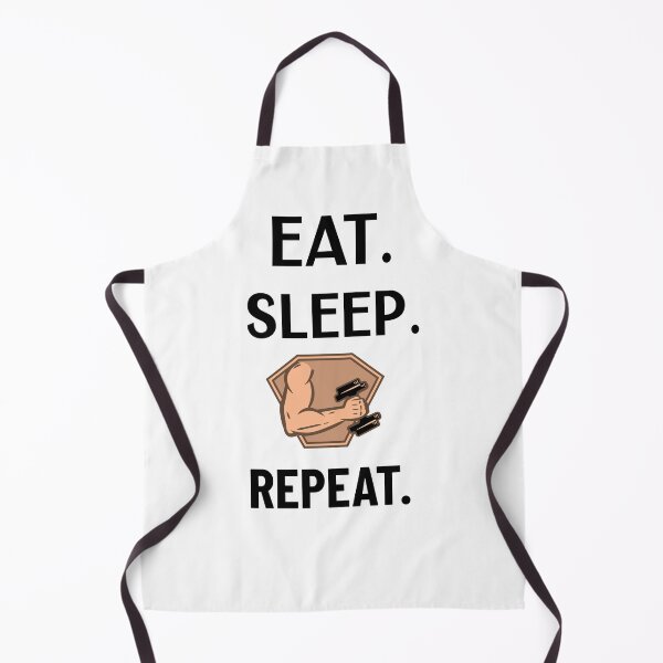 Item preview, Eat sleep gym repeat, GYM, Workout, sports t-shirt designed and sold by LEByasser.