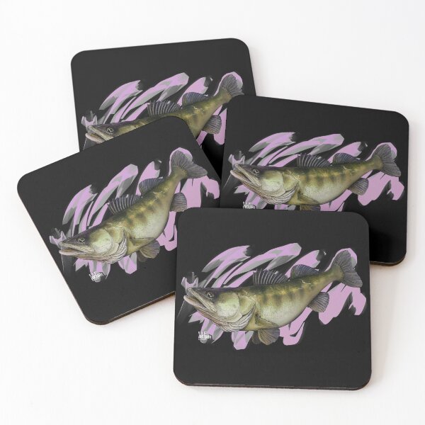 Item preview, Pike perch jerk designed and sold by InkFish Art.