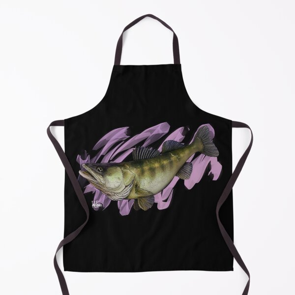 Item preview, Pike perch jerk designed and sold by InkFish Art.