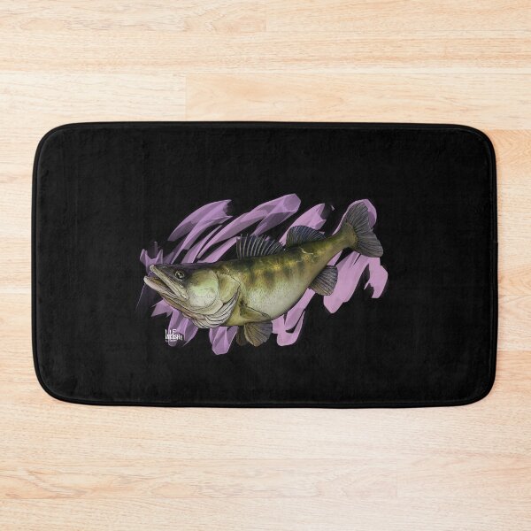 Item preview, Pike perch jerk designed and sold by InkFish Art.