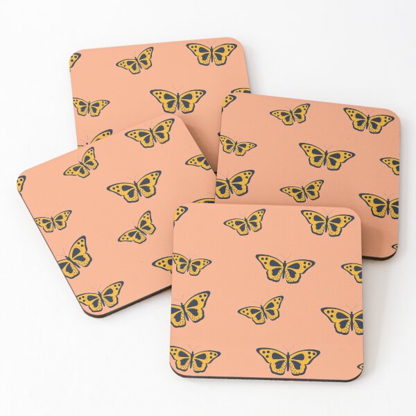 Item preview, Orange Butterfly pattern designed and sold by UniqueMw.