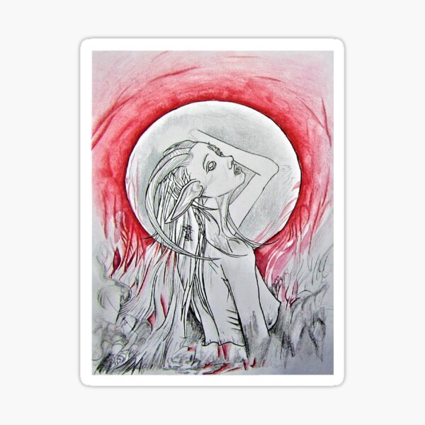 mythical faun Sticker