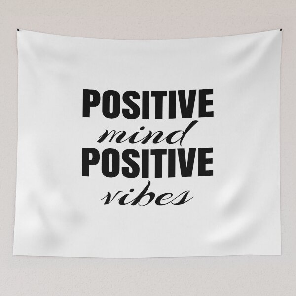 Item preview, Positive mind Positive vibes; Inspirational; Positive quote; Zen; Calm relax designed and sold by cyhdesign.