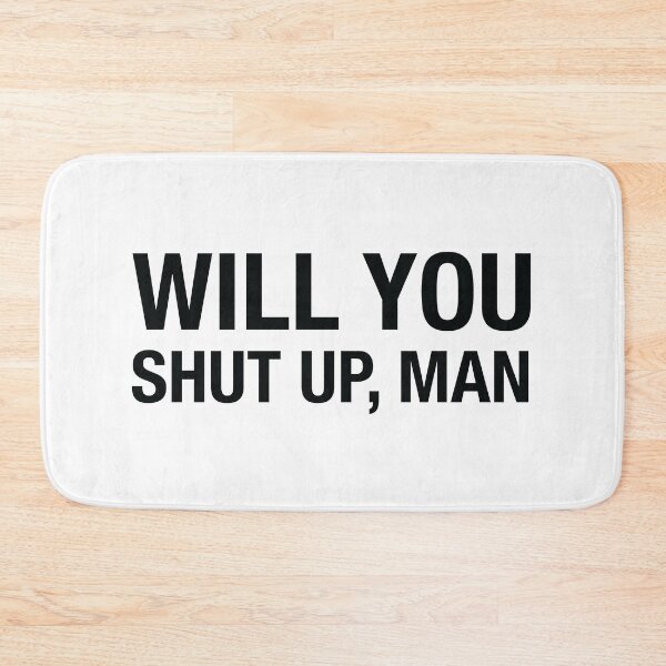 Item preview, Will You Shut Up Presidential Debate Joe Biden Donald Trump designed and sold by JustLivinLife.