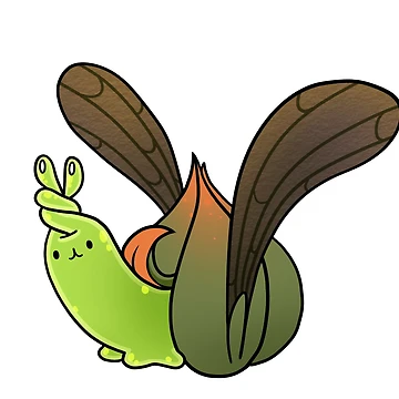 Artwork thumbnail, Seedpod Snail by RaspberryMoon