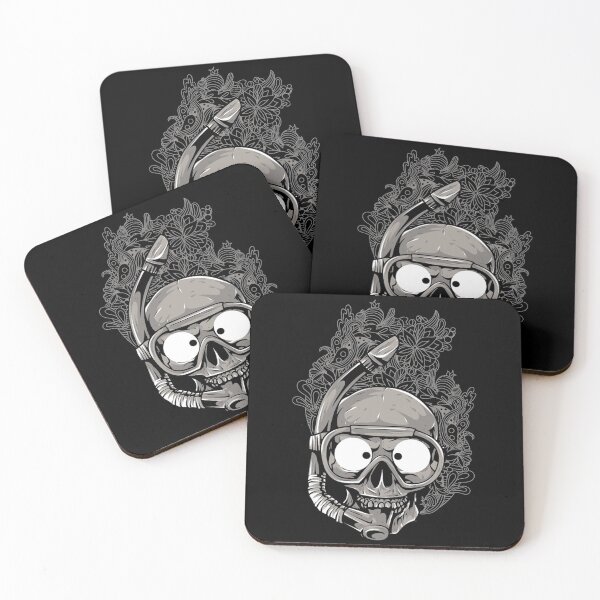 Item preview, Diving skull - Awesome diver Gift designed and sold by Teenation9.